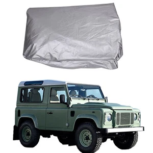 For Land Rover Defender 90 2004-2018 Sun Protection Snow Rain Dust Car Cover - Foto 1 di 8