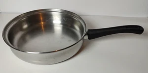 Vintage Regal 10.5 Inch Skillet Pan Stainless Steel Made In USA Regal Ware - Picture 1 of 8
