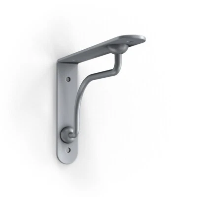 REGGIMENSOLA SUPPORTO BASE REGGI MENSOLA STAFFA PALLADIO CM. 14X H.11,5 COPPIA - Immagine 1 di 4