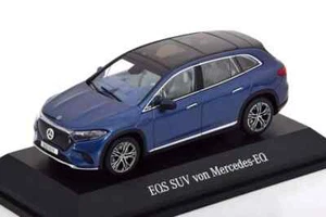 Mercedes Benz EQS Suv (X296) de 2022 Bleu au 1/43 de Spark Minimax  B66960588 - Picture 1 of 3