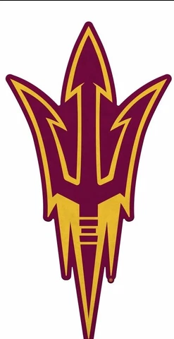 Arizona State Sun Devils 18" Primary Logo Pennant Soft Felt Cover
