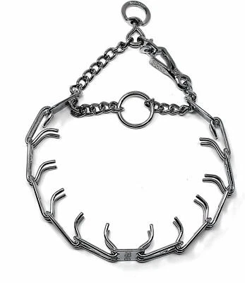 Collar de entrenamiento para perros con punta de acero cromado Herm Sprenger con hebilla de liberación Foto 1 de 4