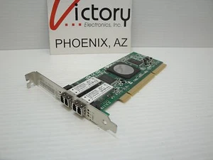HP Dual head PCI-X 2.0 4GB FC QLA2462 FC2410401-48 F 418936-001 AE369A - Picture 1 of 3