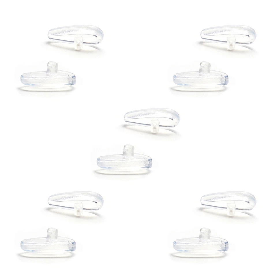 KEYTO Rubber Clear Nose Pieces Replacements for-Oakley Tincup/Conductor/RayBan