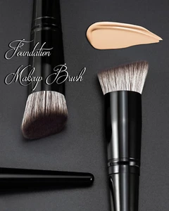 Angled Kabuki Brush, Professional Angled Top Foundation Makeup Brush, Perfect... - Picture 1 of 6
