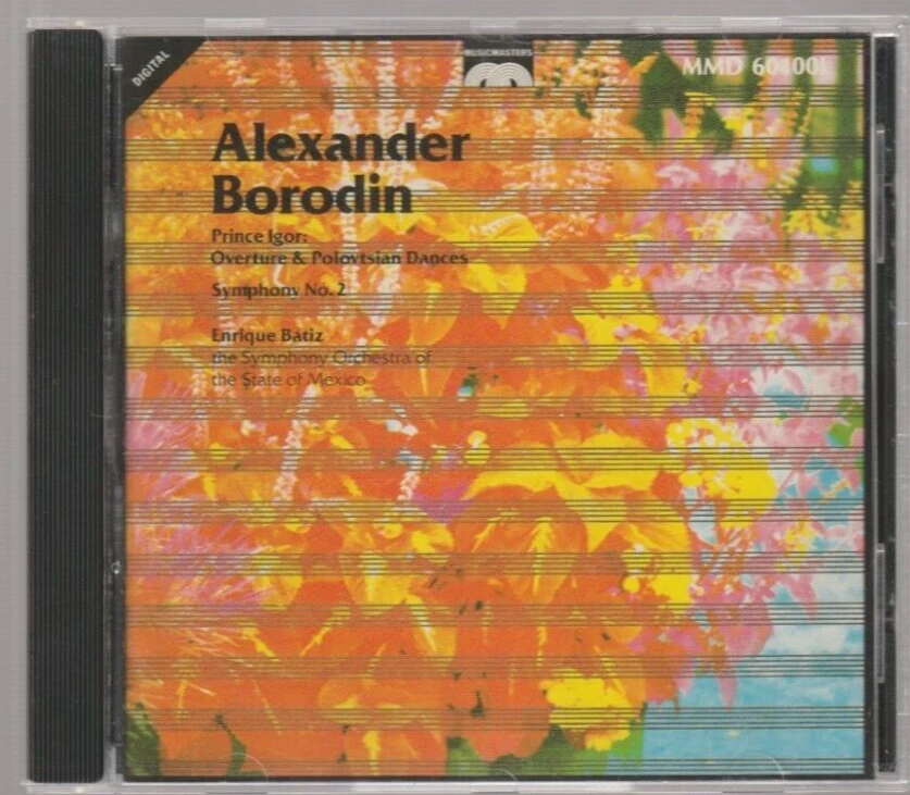 Batiz - ALEXANDER BORODIN, Prince Igor Overture & Dances, Sym. No 2 [CD,1985] — 第 1/3 张图片