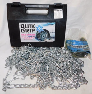 Quik Grip Light Truck V-Bar Tire Snow Chains QG1850 - Never Used - Bild 1 von 7