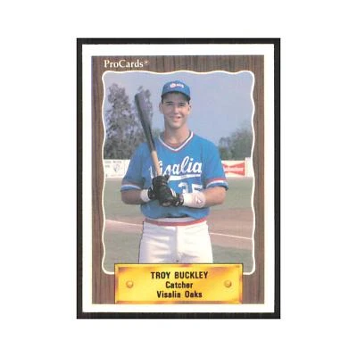 1990 ProCards Troy Buckley Visalia Oaks #2157 - Image 1 of 3