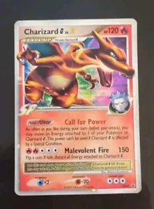 🔥Pokemon DP Promos Charizard Lv X DP45 Black Star Promo Holo Foil MP Fire - Picture 1 of 3