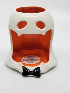 Bath Body Works Halloween Ghost  Mini Candle Holder Votive Tealight - Picture 1 of 10