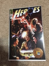Heroes #2 San Diego Comic Con 2007 Exclusive Comic Book Signed J. Badower Rare 
