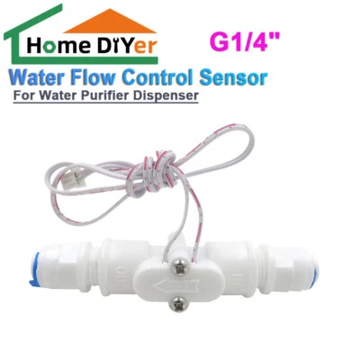 G1/4 Zoll Wasserdurchflussschalter Wasserdurchflusskontrollsensor Trinkwasser - Image 1 of 4