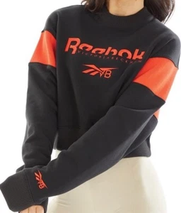 reebok x victoria beckham Black Jumper Sweatshirt Size 12 UK Medium RRP £146 - Picture 1 of 20