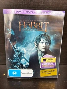 Hobbit-An Unexpected Journey Steel Case Limited Edition (Blu-ray, 2012) - Picture 1 of 3