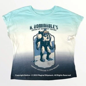 NWT! Disney Parks - Expedition Everest - "A. Bominable" Shirt for Women | LARGE - Bild 1 von 4