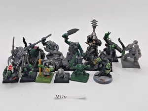 Warhammer Fantasy AoS Orcos y Duendes Tribus Lote de Minis Mixto Trabajo - Imagen 1 de 1
