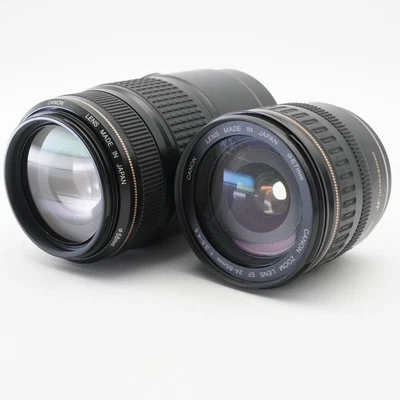 Canon EF 75-300mm F4-5.6 IS / EF 24-85mm F3.5-4.5 EF Lens Set #AA6579 - Image 1 of 4