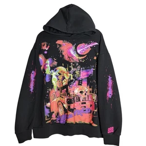 AUTHENTIC Juice Wrld x Vlone Galaxy Hoodie Mens XL - Picture 1 of 8