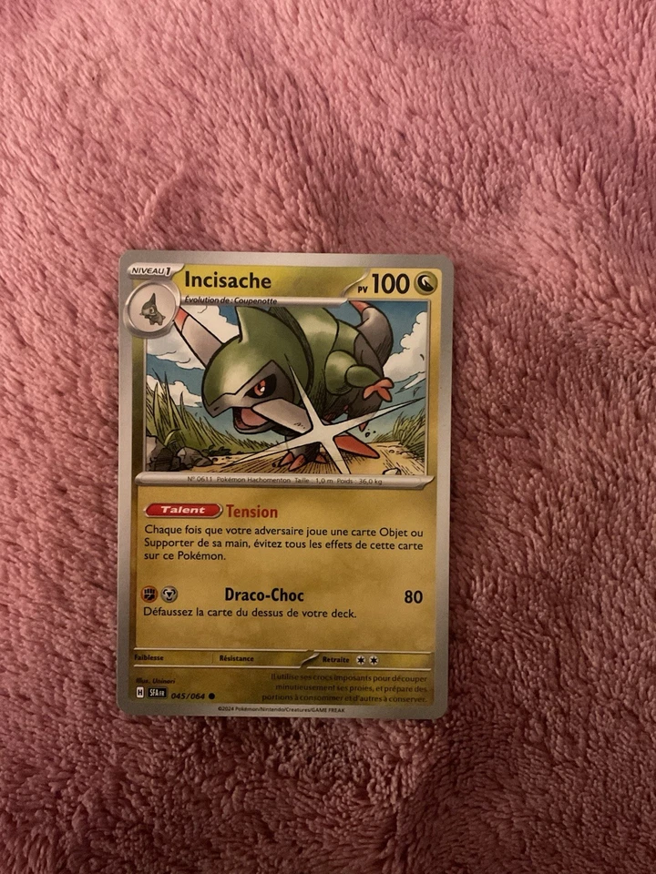 Carte Pokémon Incisache 045/064 - Photo 1/1