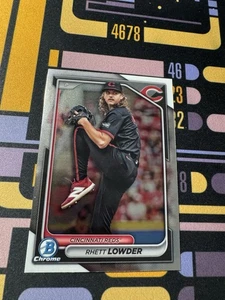 2024 Bowman Chrome Draft #BDC23 Rhett Lowder - Bild 1 von 2