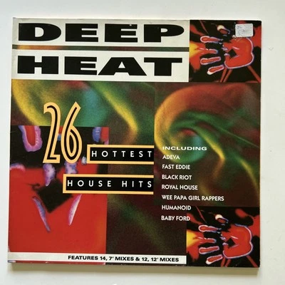 Deep Heat: 26 Hottest House Hits 2x LP UK 1989 V/A Adeva FAST EDDIE Humanoid etc Foto 1 de 4