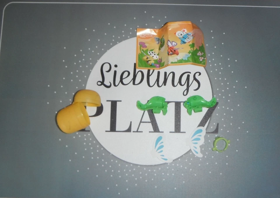 Ü-ei Figur	Mixart, grüner Schmetterling - Bild 1 von 4