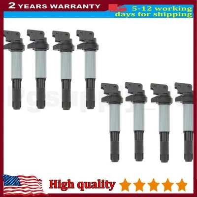 8* Ignition Coil Packs For BMW 325Ci 325i 325Xi 330Ci 525i 530i 550i X3 X5 Z3 Z4 - Image 1 of 4