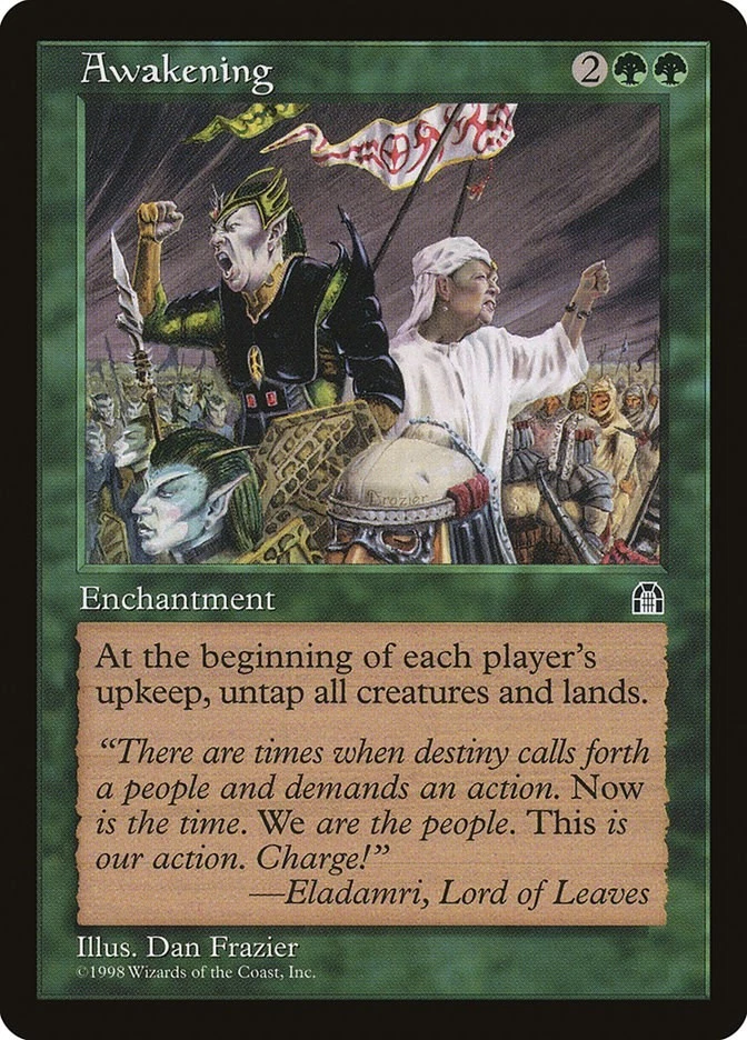 Awakening Stronghold Magic The Gathering MTG Card - Image 1 of 1
