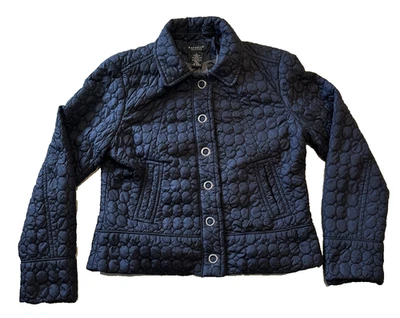 Rafaella Petites Women's Size Large Black Nylon Shell Poly Liner Puffer Jacket - Image 1 of 4