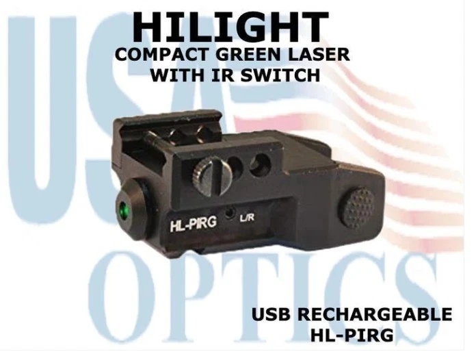 HILIGHT, HL-PIRG, MIRA LÁSER VERDE TÁCTICA CON INTERRUPTOR IR Foto 1 de 1