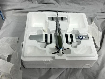 1/48 Franklin Mint КОЛЛЕКЦИЯ ДОСПЕХОВ ИСКУССТВО 98035 P-51 MUSTANG USAAF II WW ACES - Изображение 1 из 4