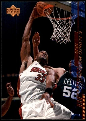 Alonzo Mourning 2000-01 Upper Deck #85 Heat NBA LEIA FRETE GRÁTIS AutographDen - Imagem 1 de 2