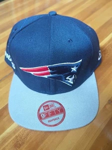 New Era Patriots Snapback Cap Mütze dunkelblau verstellbar - Bild 1 von 5