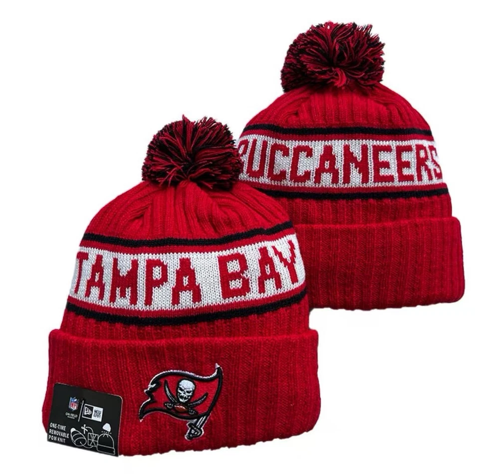 Authentic New Era Tampa Bay Buccaneers Sport Knit Beanie Cold Weather Hat US NFL - Image 1 of 1