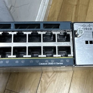 Cisco Catalyst WS C3560X 24T - Bild 1 von 12