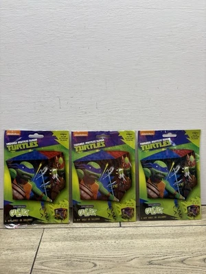 Nickelodeon Teenage Mutant Ninja Turtles TMNT CUBEZ 15” 4-sided Balloon Lot Of 3 - Image 1 of 4