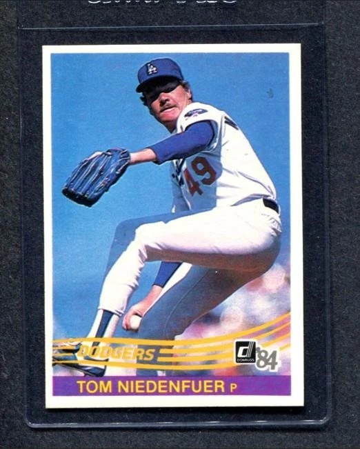 1984 Donruss #128 Tom Niedenfuer (Dodgers)  Nm-Mt   (Flat Rate Ship) - Image 1 of 1