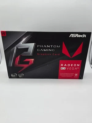 ASRock Radeon RX Vega 56 8GB HBM2 Graphics Card (90-GA0900-00UANZ) - Image 1 of 4