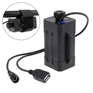 Tragbare wasserdichte 4x18650 Batteriehülle Box mit LED Licht USB für Fahrrad Fahrrad - Bild 1 von 11
