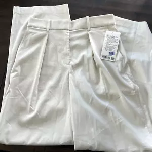 Lululemon Stretch Woven Wide Leg High Rise Cropped Pant Bone Size 8 - Picture 1 of 4