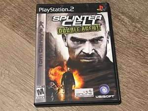 Splinter Cell Double Agent PlayStation 2 PS2 Complete CIB Authentic Good Disc - Picture 1 of 3