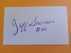 Jeff Siemon Signed Index Card - Vikings, Stanford - C