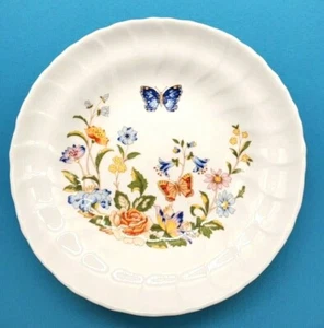 Fruit/Dessert (Sauce) Bowl Cottage Garden AYNSLEY Bone China England Butterfles - Picture 1 of 4