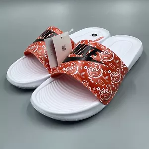 Nike Victory One Print Slide Women Soft Smooth Slippers White CN9676-800 Size 10 - Picture 1 of 6