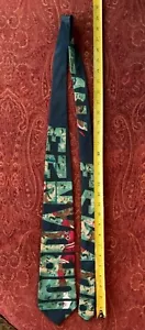 Michael Jordan Chicago Bulls Basketball Men's Bugatchi Uomo Silk Tie - Picture 1 of 9