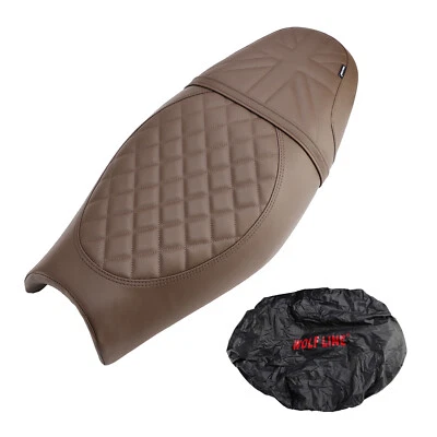 Complete Cushion Rider Passenger Seat Brownb For Street Twin Speed Twin 900 T7 - Image 1 of 4