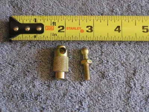 MINI QUICK DISCONNECT Gas Strut Spring 8mm Ball Socket End Fitting + Stud M6x1.0 - Bild 1 von 6