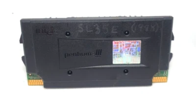 INTEL CPU SL35E PENTIUM III 500MHz SLOT 1 512KB + HEATSINK - Image 1 of 4