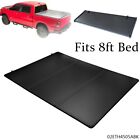 8Ft Lock Hard Tri-Fold Tonneau Bed Cover waterproof Fit For 88-07 Chevy/GMC