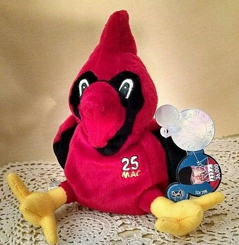 MARK MCGWIRE PLUSH CARDINAL PLANET PLUSH DUGOUT 1999 MAC #25 LTD ED 2771/36000 Cover